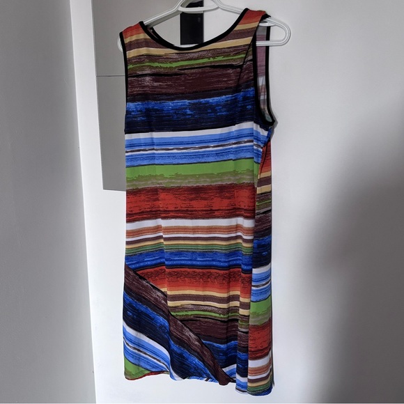 J.B.S. Colorful Striped Mini Dress - Picture 4 of 5
